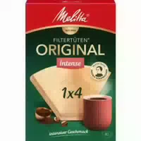Melitta Filtertüten Weiß 1x4