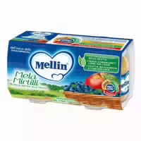 Mellin Apfel Blaubeer Brei 100 g 2 Stück Mellin