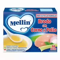 Mellin Fleischbrühe Huhn 10 Beutel X 5 g Mellin