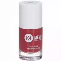 Meme Silicium Nagellack – Farbton 28 Weinrebenrot Beatrix