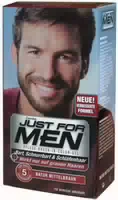 Just For Men Brush Bürste Farbgel Mittelbraun 28,4 ml Gel