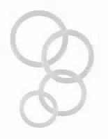 4 Teiliges Penisringset „clear Cock Rings“, 3 5 Cm Ø