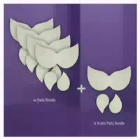 4 1 Pads Bundle als Jahresvorrat 1 Set