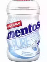 Mentos Kaugummi Pure White Sweet Mint Zuckerfrei