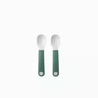 Mepal Lernlöffel Mio Deep Turquoise 2er Pack