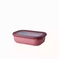 Mepal Multischüssel Cirqula Rechteckig 1000 ml Vivid Mauve