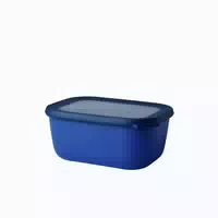Mepal Multischüssel Cirqula Rechteckig 1500 ml Vivid Blue