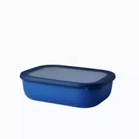 Mepal Multischüssel Cirqula Rechteckig 2000 ml Vivid Blue