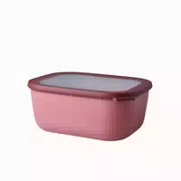 Mepal Multischüssel Cirqula Rechteckig 3000 ml Vivid Mauve