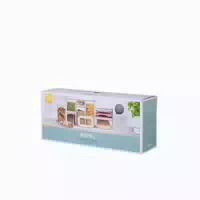 Mepal Vorratsdose Modula 9 Teilig Weiß