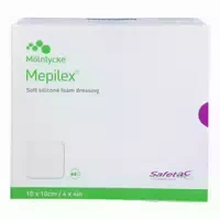 Mepilex 10x10 cm Schaumverband