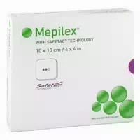 Mepilex 10x10 cm Schaumverband
