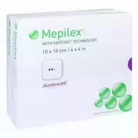 Mepilex 10x10 Cm Schaumverband