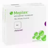 Mepilex 10x10 Cm Schaumverband 10 St
