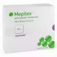 Mepilex 10x10 cm Schaumverband