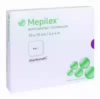 Mepilex 10x10 cm Schaumverband