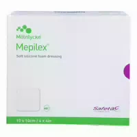 Mepilex 10x10 cm Schaumverband