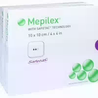 Mepilex 10x10 cm Schaumverband 10 st Verband