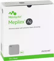 Mepilex Ag 10 X 10 cm 10 Stück