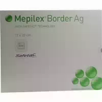 Mepilex Border Ag Schaumverb 17x20 Cm Steril 5 St Verband