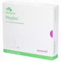 Mepilex Border Flex Lite Schaumverband 10x10 cm für Wundversorgung