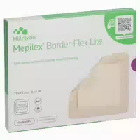 Mepilex Border Flex Lite Schaumverband Steril 4 X 5 cm