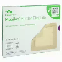 Mepilex Border Flex Lite Schaumverband 15x15 cm