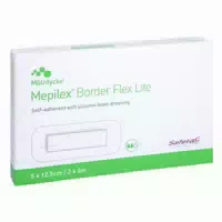 Mepilex Border Flex Lite Schaumverband 5x12,5 Cm