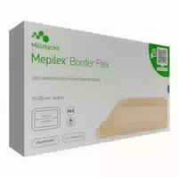 Mepilex Border Flex Schaumverb Haft 10x20 Cm 10 St