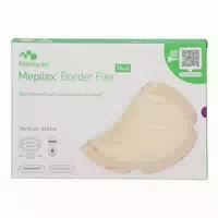 Mepilex Border Flex Schaumverb Haft 15x19 cm Oval