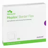 Mepilex Border Flex Schaumverb Haftend 12,5x12,5cm