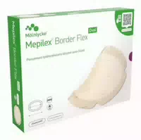 Mepilex Border Flex Schaumverband Haft 7,8x10 cm Oval