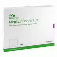 Mepilex Border Flex Schaumverband Haftend 15x15 cm