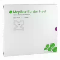 Mepilex Border Heel Fersenverband Haft 22x23 Cm Steril