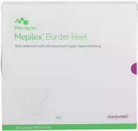 Mepilex Border Heel Fersenverband Haftend 22 X 23 cm Steril 10