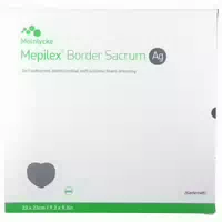 Mepilex Border Sacrum Ag Schaumverban 23x23 cm