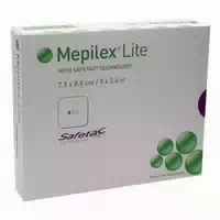 Mepilex Lite Schaumverband 7,5x8,5 cm Steril