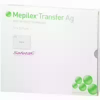 Mepilex Transfer Ag Schaumverband 10x12,5 cm Sterilisatus