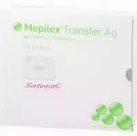 Mepilex Transfer Ag Schaumverband 7,5x8,5 Cm Steril