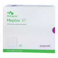 Mepilex Xt 10x10 cm Schaumverband