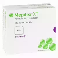 Mepilex Xt 10x10 cm Schaumverband