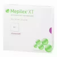 Mepilex Xt 10x10 cm Schaumverband