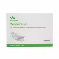 Mepitel Film Folienverband 10x25 cm 10 st
