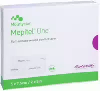 Mepitel Silikon Netzverband 5x7 cm Steri 5 st