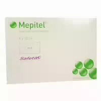 Mepitel Silikon Netzverband 8x10 cm Steril 5 st Verband