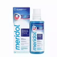 Meridol Parodont Expert Mundspülung 400 ml Gratis Meridol Paradont Expert Zahnpasta 20 ml