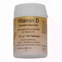 Vitamin D 1000 Sonnenvitamine Tabletten 100 St