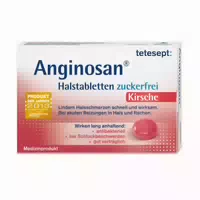 Tetesept Anginosan Halstabletten Zuckerfrei Kirsche 20 St Lutschtabletten