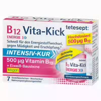 Tetesept B12 Vita Kick 500 Μg Intensiv Kur Tra 7 st