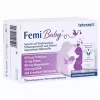 Tetesept Femi Baby Filmtabletten Weichkapseln Monatspackung